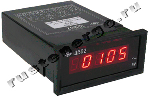 ЩВ02.1-МВт-10000/100В-600/5-1RS-К Ваттметр