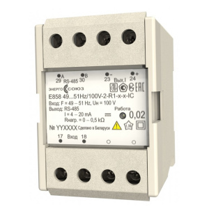 Е858 45…55Hz/100V-1-220AC, М8 Преобразователь частоты переменного тока